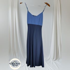 Blue Sleeveless Spaghetti Strap Size M Dress Womens medium dress